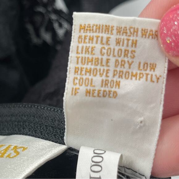 Victoria’s Secret Vintage Gold Tag Lace Bows Black Bodysuit Teddy Size Medium - Picture 12 of 12